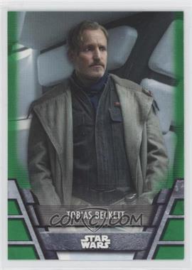 2020 Topps Star Wars Holocron - [Base] - Green #N-11 - Tobias Beckett