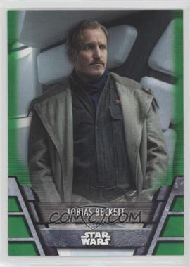 2020 Topps Star Wars Holocron - [Base] - Green #N-11 - Tobias Beckett