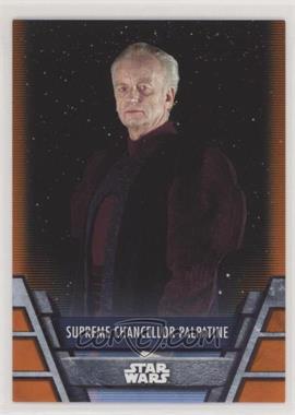 2020 Topps Star Wars Holocron - [Base] - Orange #REP-7 - Supreme Chancellor Palpatine /99