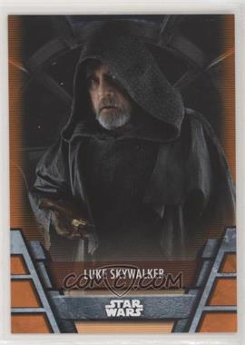 2020 Topps Star Wars Holocron - [Base] - Orange #RES-14 - Luke Skywalker /99