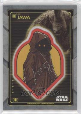 2020 Topps Star Wars Holocron - Commemorative Creature Patches #P-MJ - Jawa Patch - Mud Horn