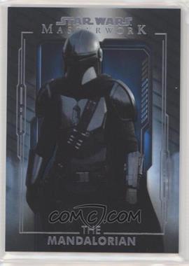 2020 Topps Star Wars Masterwork - [Base] - Blue #1 - The Mandalorian