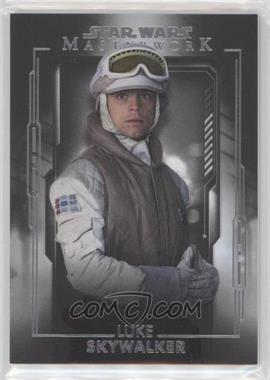 2020 Topps Star Wars Masterwork - [Base] #48 - Luke Skywalker