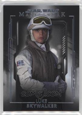 2020 Topps Star Wars Masterwork - [Base] #48 - Luke Skywalker