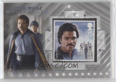 2020 Topps Star Wars Masterwork - Stamp Relics #SC-LC - Lando Calrissian