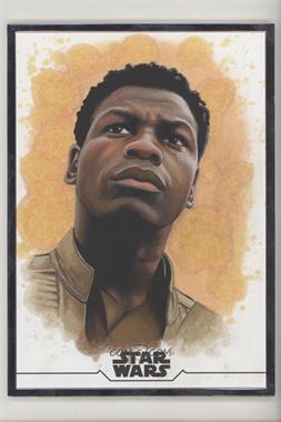 2020 Topps Star Wars: Stellar Signatures - Oversized Sketch #_LODR - Louise Draper (Finn) /1