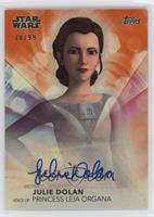 Julie Dolan as voice of Princess Leia Organa #/99