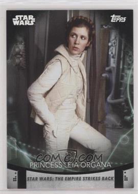 2020 Topps Women of Star Wars - [Base] - Black #60 - Princess Leia Organa /5