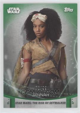 2020 Topps Women of Star Wars - [Base] - Green #32 - Jannah /99