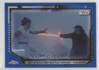 Rey & Kylo Ren Battle Amongst The Waves #/99