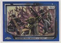 Master Yoda Begins A Secret Mission #/99