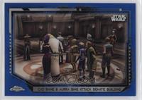 Cad Bane & Aurra Sing Attack Senate Building #/99