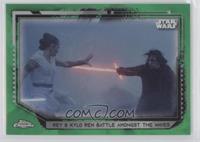 Rey & Kylo Ren Battle Amongst The Waves #/50