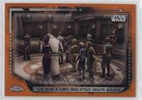 Cad Bane & Aurra Sing Attack Senate Building #/25