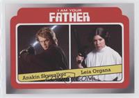 Anakin Skywalker & Leia Organa #/1,330