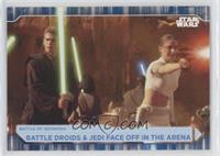 Battle Droids & Jedi Face Off In The Arena