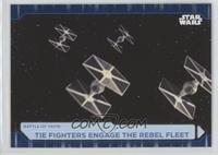 Tie Fighters Engage The Rebel Fleet