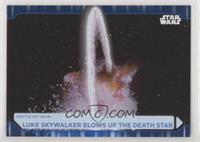 Luke Skywalker Blows Up The Death Star