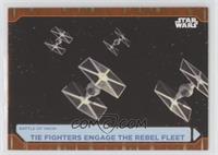 Tie Fighters Engage The Rebel Fleet #/50