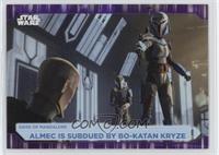 Almec is Subdued By Bo-Katan Kryze #/25