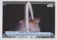 Luke Skywalker Blows Up The Death Star [EX to NM]