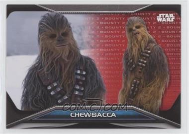 2021 Topps Star Wars Bounty Hunters - [Base] - Bounty Level 2 Red #B2-75 - Solo: A Star Wars Story - Chewbacca /50
