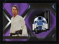 R2-D2 Medallion - Luke Skywalker #/50