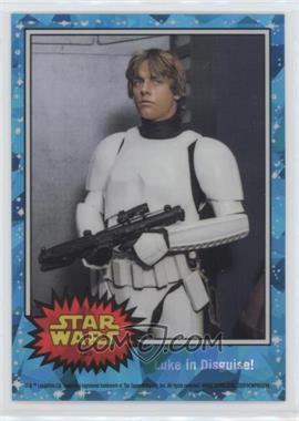 2022 Topps Chrome Sapphire Edition Star Wars - [Base] #125 - Luke in Disguise! [Poor to Fair]