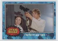 Carrie Fisher and Mark Hamill [EX to NM]