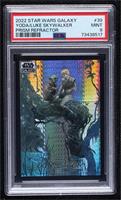 Yoda and Luke Skywalker [PSA 9 MINT] #/75