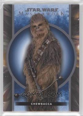 2022 Topps Star Wars Masterwork - [Base] - Blue #21 - Chewbacca