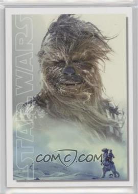 2022 Topps Star Wars Masterwork - Original Trilogy Poster Cards #OT-13 - Chewbacca