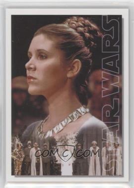 2022 Topps Star Wars Masterwork - Original Trilogy Poster Cards #OT-9 - Princess Leia Organa