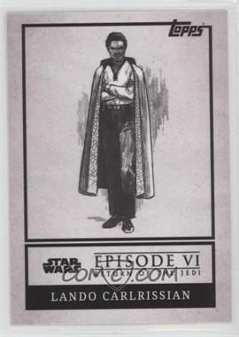 2023 Topps Star Wars Episode VI Return of the Jedi 40th - [Base] #_LACA - Illustrated Characters - Lando Calrissian [EX to NM]