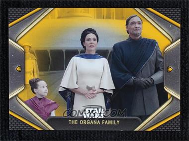 2023 Topps Star Wars Obi-Wan Kenobi - [Base] - Gold #16 - The Organa Family /10