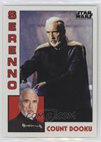 1984 Topps Baseball Design - Count Dooku #/1,566