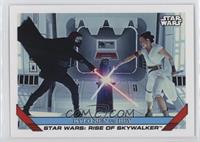 1993 Topps Baseball Design - Kylo Ren vs Rey #/901