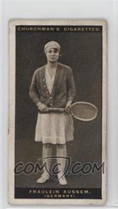 1928 Churchman's Lawn Tennis - Tobacco [Base] #3 - Fraulein Aussem