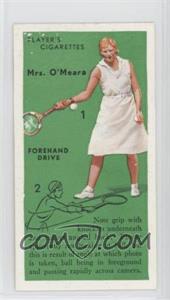 1936 Player's Cigarettes Tennis - Tobacco [Base] #11 - Joan Ridley (Forehand Drive)