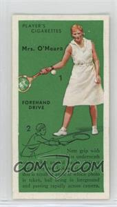 1936 Player's Cigarettes Tennis - Tobacco [Base] #11 - Joan Ridley (Forehand Drive)