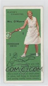 1936 Player's Cigarettes Tennis - Tobacco [Base] #11 - Joan Ridley (Forehand Drive)