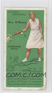 1936 Player's Cigarettes Tennis - Tobacco [Base] #11 - Joan Ridley (Forehand Drive)