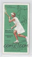 Kathleen Stammers (Forehand Drive)