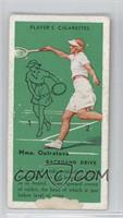 Mme. Outratova (Backhand Drive) [COMC RCR Poor]