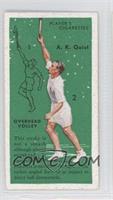 A.K. Quist (Overhead Volley) [Good to VG‑EX]