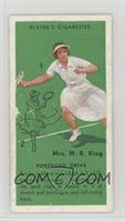 Mrs. M.R. King (Forehand Drive) [COMC RCR Poor]