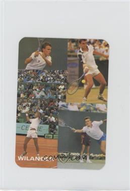 1986 Andrade Silva & Costa Calendar Cards - [Base] #_MAWI - Mats Wilander