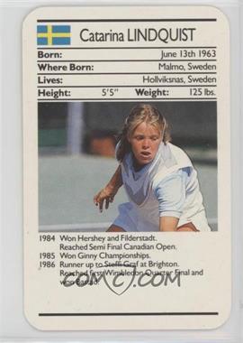 1987 Ace Fact Pack Tennis - [Base] #_CALU - Catarina Lundquist