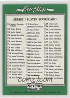 Checklist - Series 1 Player Scorecard