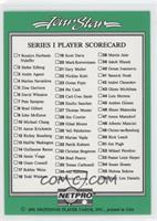 Checklist - Series 1 Player Scorecard